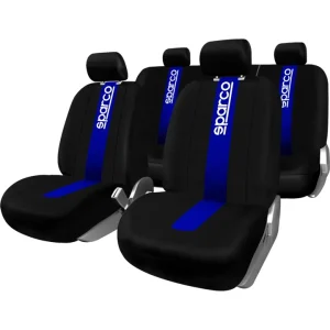 Prezzo Di Fabbrica Set completo spc1011 coprisedili blu per auto universali anteriori e posteriori